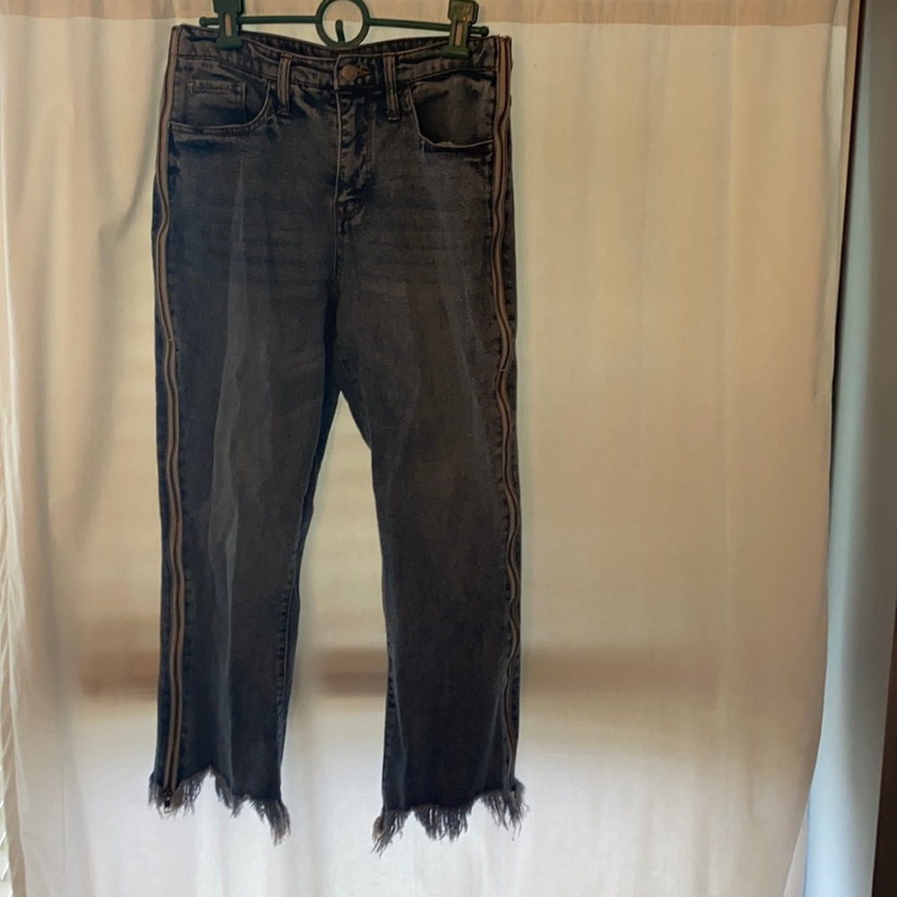 Wild fable distressed zip jeans